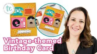 Thumbnail: Vintage-themed Birthday Card Tutorial | Make It With @MindyEggenDesign