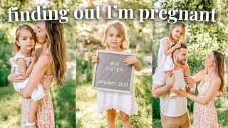 Thumbnail: Finding Out I’m PREGNANT!! + telling my husband! Baby #2