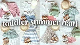 Thumbnail: TODDLER SUMMER HAUL 2022 || MIX & MATCH TODDLER SUMMER OUTFITS || Taylor Marie Motherhood