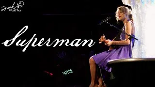 Thumbnail: Taylor Swift - Superman (Live on the Speak Now World Tour)