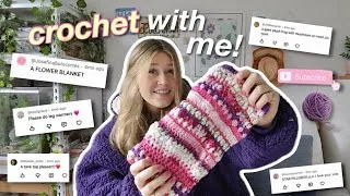 Thumbnail: i let MY SUBSCRIBERS choose my crochet projects…