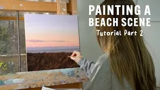 Thumbnail: How to Paint a Sunset Seascape with Oil Paint - Color Mixing - Part 2