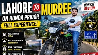 Thumbnail: How Was My Experience On Honda Pridor 100cc | Lahore To Islamabad 