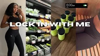 Thumbnail: LOCK IN WITH ME | goal setting, workouts, meal prep with me, juicing & more
