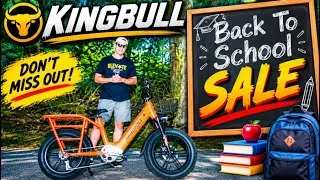 Thumbnail: You Can’t Miss These Ebike Deals. KingBull Ebike’s Back To School Sale - August 20th - September 3rd