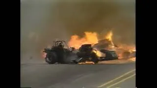 Thumbnail: Columbus 1993 NHRA Bazemore crashes (Natural audio) [AI-enhanced]
