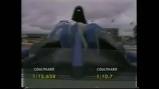 Thumbnail: Adelaide 1995 F1 Qualifying 1: David Coulthard lap (Natural audio) [AI-enhanced]