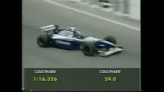 Thumbnail: Adelaide 1995 F1 Qualifying 1: Coulthard lap (Natural audio) [AI-enhanced]