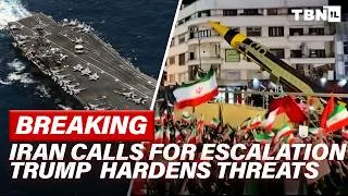 Thumbnail: BREAKING: Trump HARDENS Threats; Drone Attack INTERCEPTED; Ukraine Strikes Iranian Ship | TBN Israel