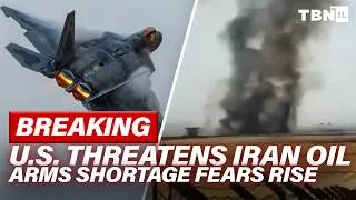 Thumbnail: BREAKING: Trump THREATENS Iran Oil Hub Strike; U.S. Munitions Shortage Fears Rise | TBN Israel