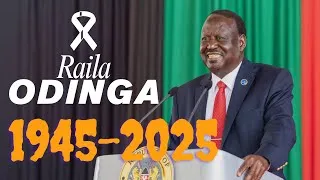 Thumbnail: Former Kenya's Prime Minister Hon Raila Odinga Dies Of Heart Attack.  #railaodinga