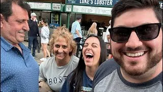 Thumbnail: Celebrating Father's Day with loved ones at Fenway Park with a classic Sox-Yankees showdown.
