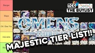 Thumbnail: Flesh and Blood Podcast: Omens of The Third Age Majestic Tier List!!! #fabtcg