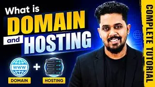 Thumbnail: What is Domain and Hosting 🔥| Complete Tutorial in Hindi | #TCS2
