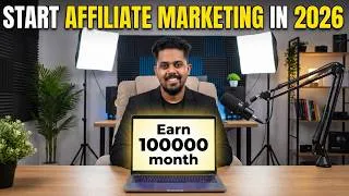 Thumbnail: How to Start Affiliate Marketing for Beginners in 2026 | Earn Money Online