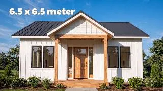Thumbnail: Beautiful 455 Sq.Ft Small House Plan | Cozy 1 Bedroom One Level Living (21'x21')
