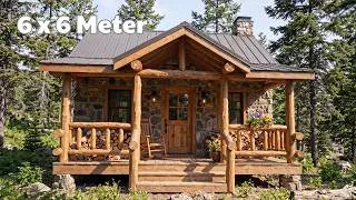 Thumbnail: Beautiful 399 Sq.Ft Tiny House Plan | Cozy 1 Bedroom Design (20'x20')