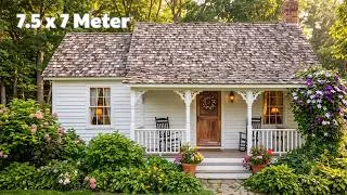 Thumbnail: Beautiful 575 Sq.Ft Small House Plan | Cozy 1 Bedroom Design (25'x23')