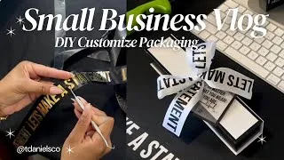 Thumbnail: Small Business DIY | How I customize my jewelry packaging #smallbusiness