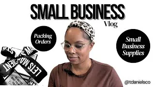 Thumbnail: Small business vlog | Favorite Supplies + Packing Orders