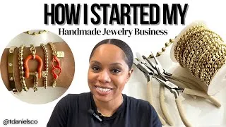 Thumbnail: How I Started My Handmade Jewelry Business | Small Business Journey
