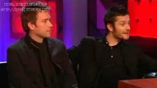 Thumbnail: Damon Albarn & Jamie Hewlett (Gorillaz) on Jonathan Ross PART 1 of 3