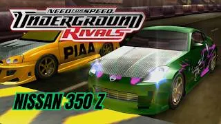 Thumbnail: Need for Speed: Underground Rivals | Nissan 350Z Gameplay | 4K 60FPS