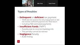 Thumbnail: Tax Webinar: State Tax Compliance and the Collections Process - Accessible Version