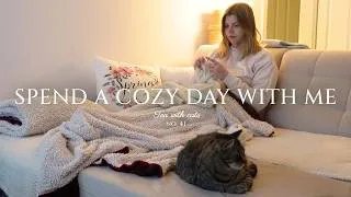 Thumbnail: Spend a cozy day with me ☕ Trip to Krakow 🚗 Cheesecake recipe 🍰 Vlog no. 41