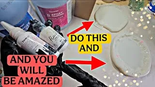 Thumbnail: ALCOHOL INKS Versus RESIN WHITE Pigment Paste | TRY THIS 👌🌿