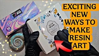 Thumbnail: I Tried the EXCITING NEW WAY To Resin Art (And I'm Obsessed!) You Will LOVE IT 😍