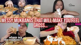 Thumbnail: the MESSIEST mukbangs that will make you feel GROSS