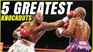 Thumbnail: Lennox Lewis | Top 5 Boxing Knockouts Ever | #1 Is Insane