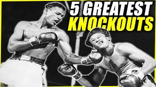 Thumbnail: Sugar Ray Robinson | Top 5 Boxing Knockouts Ever | #1 Is Insane