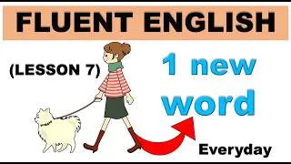 Thumbnail: How to Speak English Fluently and Confidently | Learn 1 New Word Daily