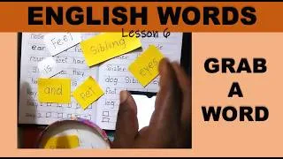 Thumbnail: Learn English with This Simple Method | Grab-A-Word Activity