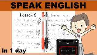 Thumbnail: Speak English Fluently in 1 Day using the Breadcrumbs Method
