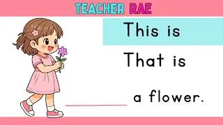 Thumbnail: This Is, That Is, These Are, Those Are | English Quiz for Kids | Grade 1 & Grade 2