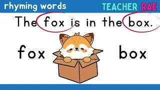 Thumbnail: Can You Spot the Rhyming Words? | Rhyming Practice for Children
