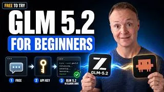 Thumbnail: How to use GLM 5.2 -  Beginners Tutorial