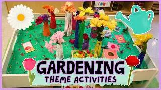 Thumbnail: Toddler and Preschool Gardening Theme Activities in the Classroom