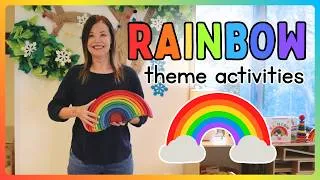 Thumbnail: Todder and Preschool Rainbow Theme
