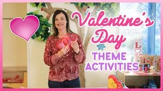 Thumbnail: Toddler and Preschool Valentine's Day Theme Activities
