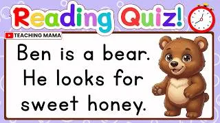 Thumbnail: LET'S READ! | 25 MINS |  ENGLISH READING COMPREHENSION PASSAGE COMPILATION FOR KIDS | TEACHING MAMA