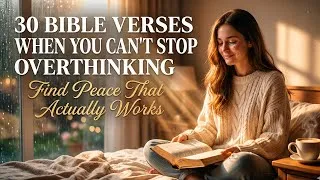 Thumbnail: 30 Bible Verses to Calm Anxiety – A 30 Day Journey to Peace