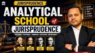 Thumbnail: Analytical School of Jurisprudence | Complete Lecture | Austin, Bentham, Hart, Kelsen 