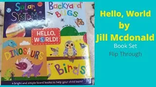 Thumbnail: Hello, World! Boxed Set: Solar System; Dinosaurs; Backyard Birds; Bugs Board book
