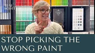 Thumbnail: Stop Picking The WRONG Paint!  A Designers Guide (at Benjamin Moore)