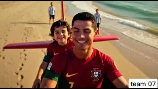 Thumbnail: Never Underestimate Ronaldo | An Emotional Father-Son Football Story  #ronaldo #messi #football 