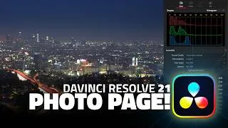 Thumbnail: INCREDIBLE new Photo Page - DaVinci Resolve 21 First Look at this Lightroom Replacement!